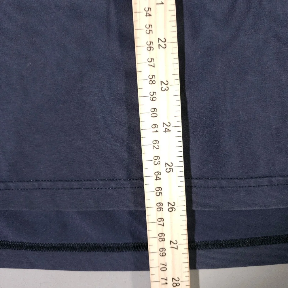 Arcteryx Captive SS Polo Mens Medium Navy Blue Short Sleeve Performance Shirt - Picture 6 of 7